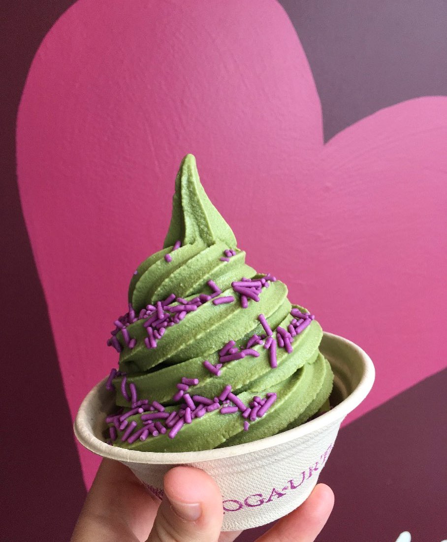 green tea yoga-urt